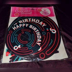 Tik Tok 3 Tier Cupcake Stand